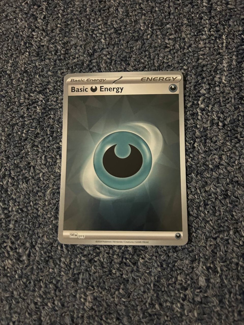 Pokemon Basic Water Energy Card - Blue, Black, White